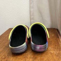 Crocs Classic Clogs Primary Rainbow Tie Dye Kids Clogs Size Childrens 7 Pokémon