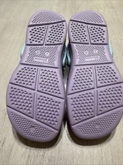 Joybees Kids‘ Dylan Slip-On Clogs – Sky Blue/Lilac Purple -size J4