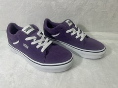 VANS Seldan Platform Grape Jam Suede Canvas Kids Youth Size 3 New