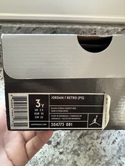 Jordan 7 Citrus PS Size 3Y 2006