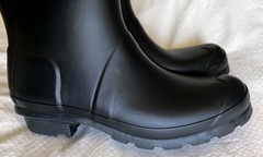 Hunter Original Kids Rain Boots – Black Unisex UK4 US5B/6G EU37 JFT6000RMA