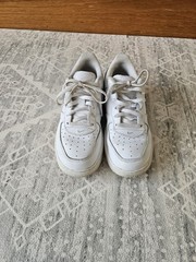 Nike Force 1 Low White Kids Sneakers Size 3Y Youth Shoes DH2925-111, unisex