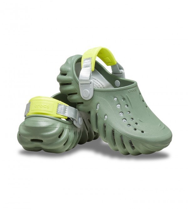 J6 / M6 / K6 crocs echo clog k moss vert mousse 208190-308 Kids Youth Junior new