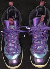 Nike Air Little Foamposite One „Iridescent Purple“ sneakers Size 5.5 Y 2018