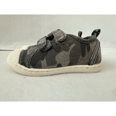 NWT Jumping Beans Grey Camo Sneakers Black Toddler Size 7