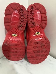 Nike Air Max Plus University Red GS Mesh Kids Sneakers DM8877-600 Cushioned