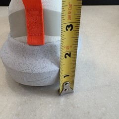 Nike Crater Impact DB3551-100 White Volt Orange Men/Women Size 7Y (Women 8.5)