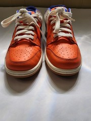 Nike Dunk Low SE GS Everything You Need Sneakers 5Y Safety Orange Sail Blue Joy
