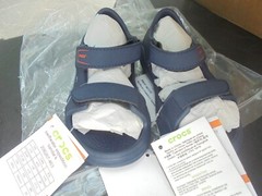 New Crocs Swiftwater Expedition Sandal Child’s 10 Navy/Navy