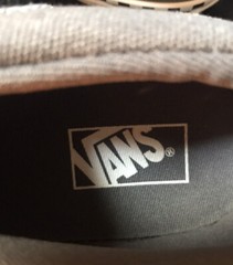 Vans Off The Wall Suede Asher DW Gray With Checkerboard Slip On Shoes Sz 4Y NEW