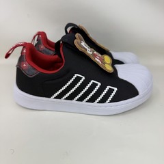 Adidas Superstar 360 Disney Mickey Mouse Slip On Shoes Black Toddler Size 10.5