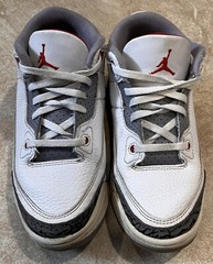 Jordan 3 Retro 2022 Mid Fire Red Size 1Y Shoes Sneakers DM0966-160 Kids Nike Air