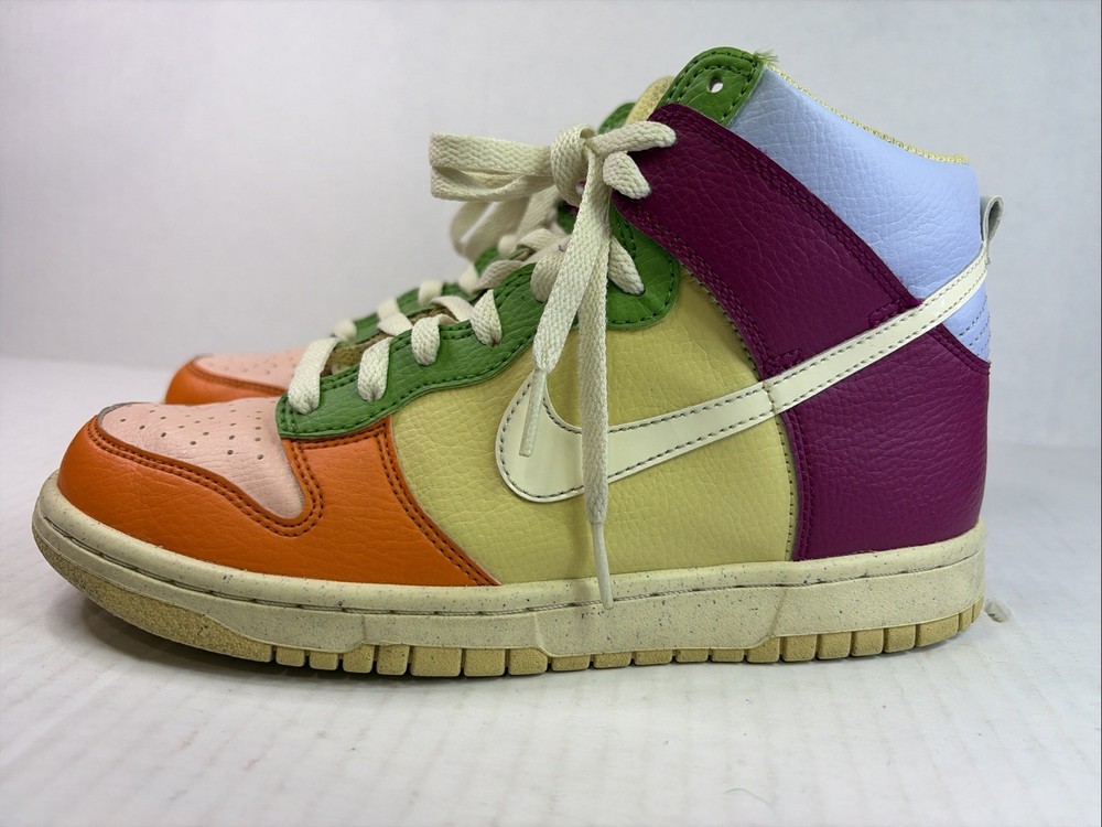 Nike Dunk High GS Next Nature „Multi-Color“ DZ5638-500 Unisex 6y No Box