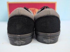 Vans Old Skool Reflective Pop Youth Skate Shoes Size 7 Black Pewter VN000ECUQPT