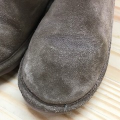 Bearpaw Boots Youth 2 Elle Shearling Gray Cow Suede Pull On Comfort Ankle Top