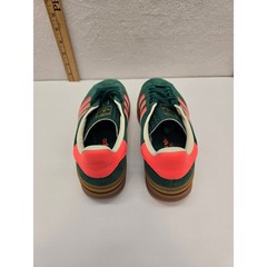 adidas Gazelle Bold Platform Collegiate Green Lucid Pink Kids Sneakers blokecore