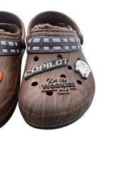 Crocs Star Wars Chewbacca Classic Fur Lined Clogs Shoes Kids Child size 13