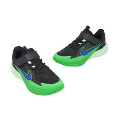 Nike Sonic Fly PS Black Blue Green Kid Preschool Running Shoe Sneaker FZ0016-009