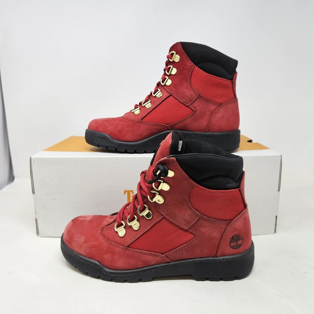 Junior’s Timberland Field Boot ‚Dark Red Nubuck‘ / TB0A2JMY F41 / Youth Size 4
