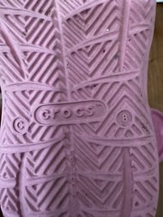 Crocs Kids Pink Lemonade Swiftwater Expedition Sandals Size US 8C Toddler Girl