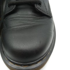 Dr Martens Combat Boots Kids Size US 13 Black Leather AirWair Side Zip 1460J