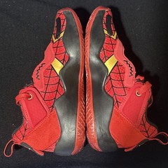 Size 2 Adidas D.O.N. Issue #3 x Marvel Low Spider-Man Basketball Sneakers