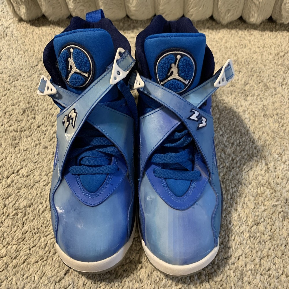 Boy’s NIKE 305368 400 Air Jordan 8 Retro GS Basketball Shoes Sneakers Size: 6.5Y