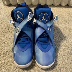 Boy’s NIKE 305368 400 Air Jordan 8 Retro GS Basketball Shoes Sneakers Size: 6.5Y