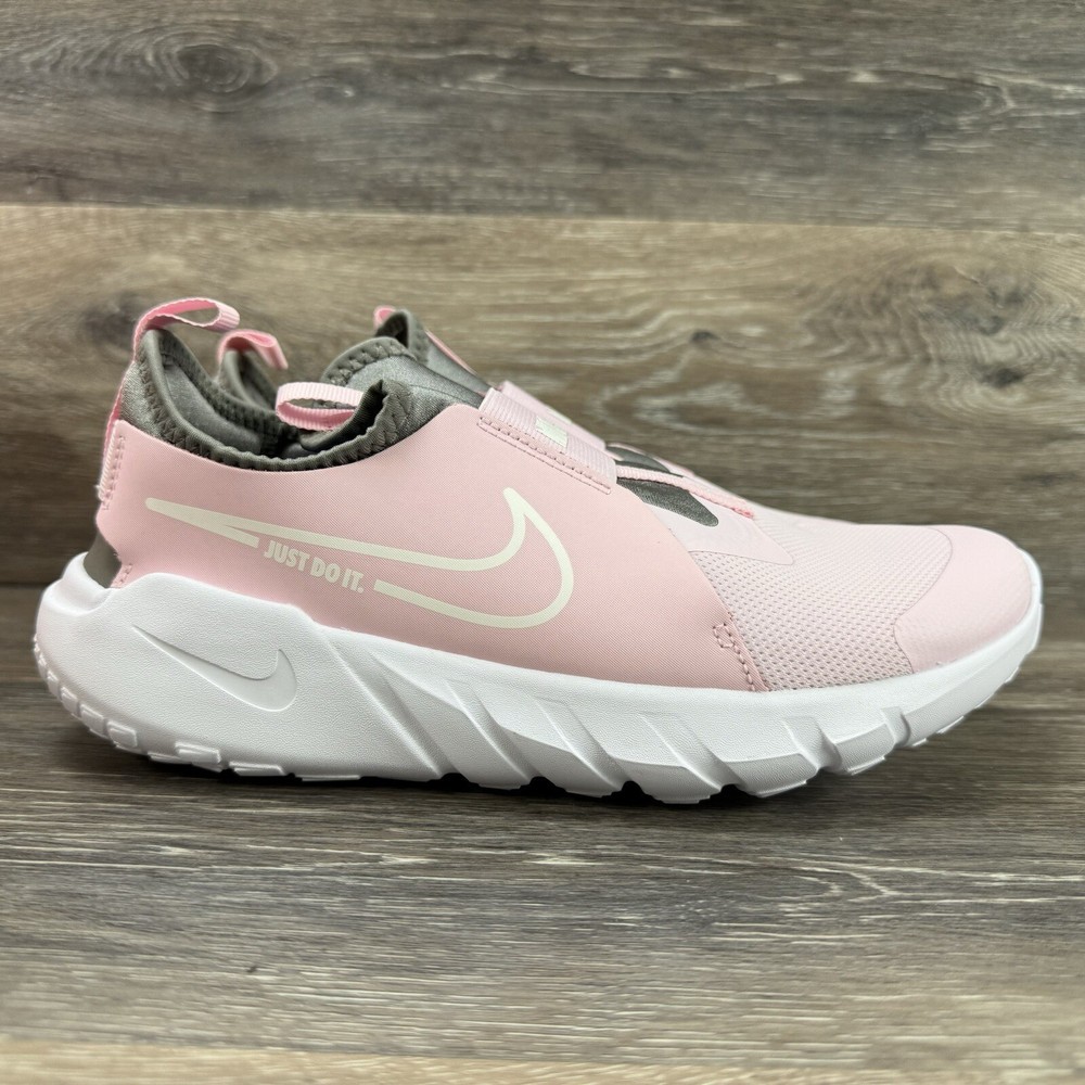 Nike Flex Runner 2 Big Kids Girls Road Running Slip On Shoes Pink Size 7Y Youth