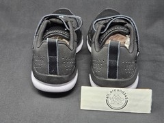 UA Assert 9 AC Boys Size 2.5 Black White Running Shoes Sneakers 3024635-001 NBY