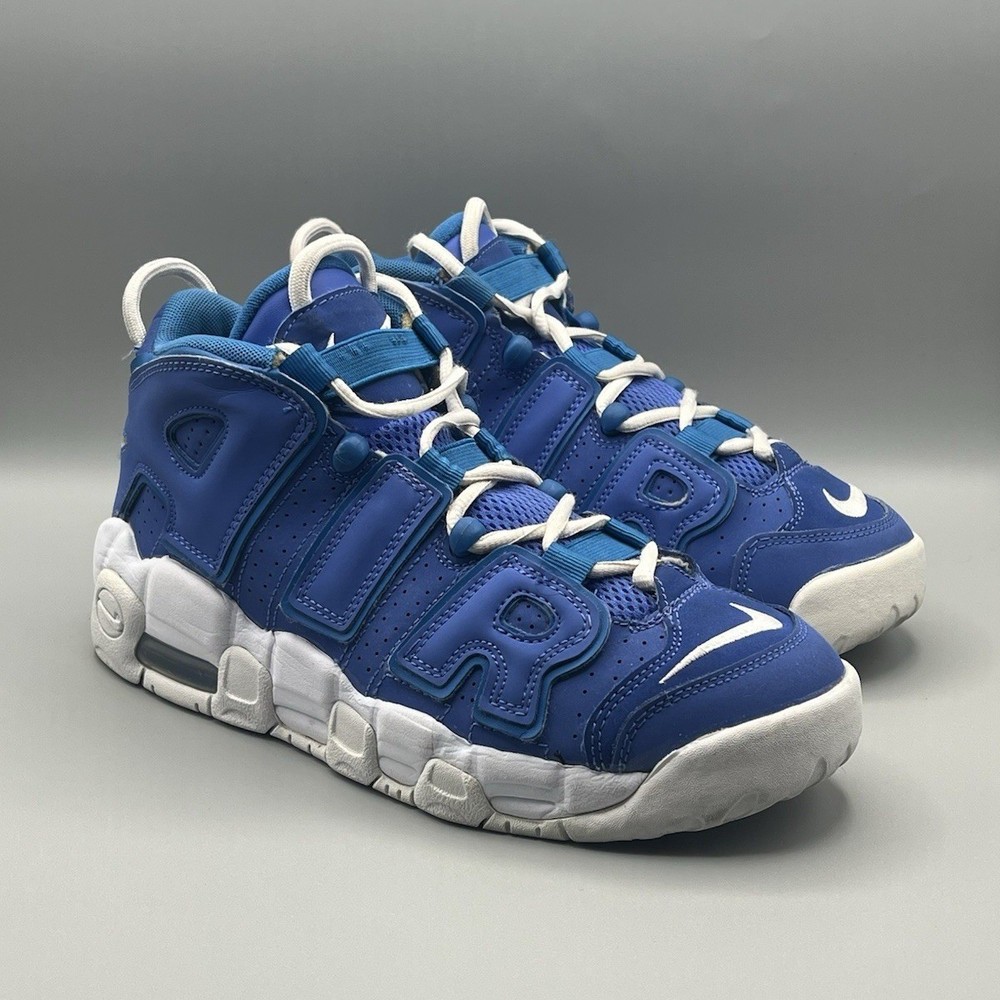 Nike Air More Uptempo Royal Blue Retro – Youth Size 7 Women’s Size 8.5 USED