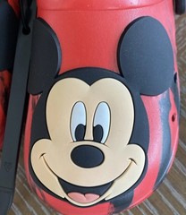 Disney Mickey Mouse Toddlers Red Clogs Slides Back Strap Shoes Unisex Size 9-10