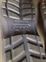 Crocs Handle It Lightweight Rain Boots Size J3 Blue Kids