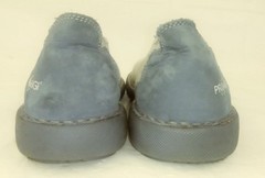 Primigi Sky Effect System Kids Shoes Loafers EU 33 Gray Blue Suede Walking 2780