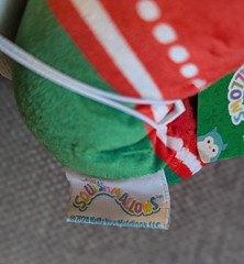 Squishmallow Slippers Christmas Cat Kitty Youth Size 4-5 Shoes NWT