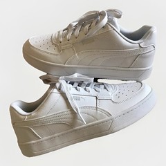 Puma caven 2.0 junior Size US 6 or EUR 38 White Stylish and Hip