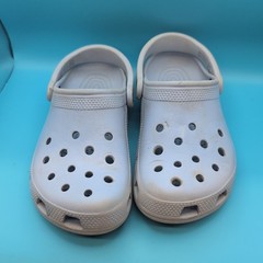 Pre-Owned Classic Clog Crocs J 4 Light Blue Carolina Blue