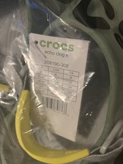 J6 / M6 / K6 crocs echo clog k moss vert mousse 208190-308 Kids Youth Junior new