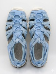 KEEN Whisper Blue Sparkle Shimmer Shandal Women Size 4 Washable