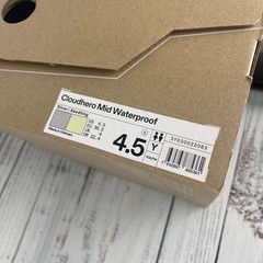 On Cloudhero Mid Waterproof Youth 4.5 Hiking Boots Silver Seedling