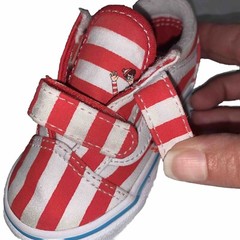 Vans Shoes Off the Wall Where’s Waldo Limited Edition Toddler Size 5 Exclusive ￼