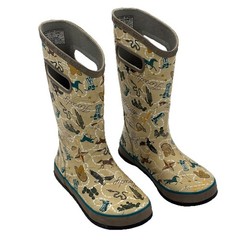 Bogs Unisex Kids Rain Boots Western Horses Cowboy Howdy Size US 2 EU 33