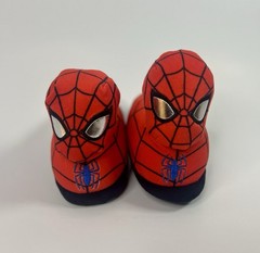 Marvel Spider-Man Toddler Boys 3D Plush Microsuede Slippers Red Size 7-8
