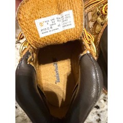 Timberland Field Boots Toddler Size 6T Wheat Brown Leather Hiking Boots 15845