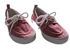 EUC Gymboree Shipmates Light Red Boat Shoes, Youth Size: 9 Water Sports