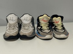 Nike Kyrie Infinity SE GS & Kyrie Infinity SE Gray White 12C