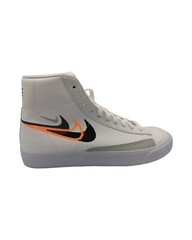 Nike Blazer Mid NN (GS) FN7788-100 Unisex Boys Girls Shoes White Black Crimson