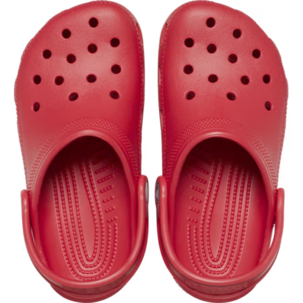 CROCS 206990-6WC CLASSIC CLOG_VARSITY RED-SIZE 8