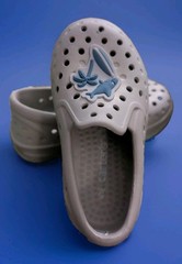Carters Unisex Sandee Sandals Grey Blue Size 5