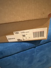 ugg neumel slip on boots black size 10
